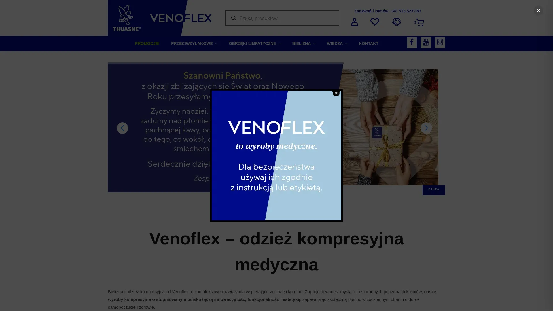 Screenshot of venoflex.pl