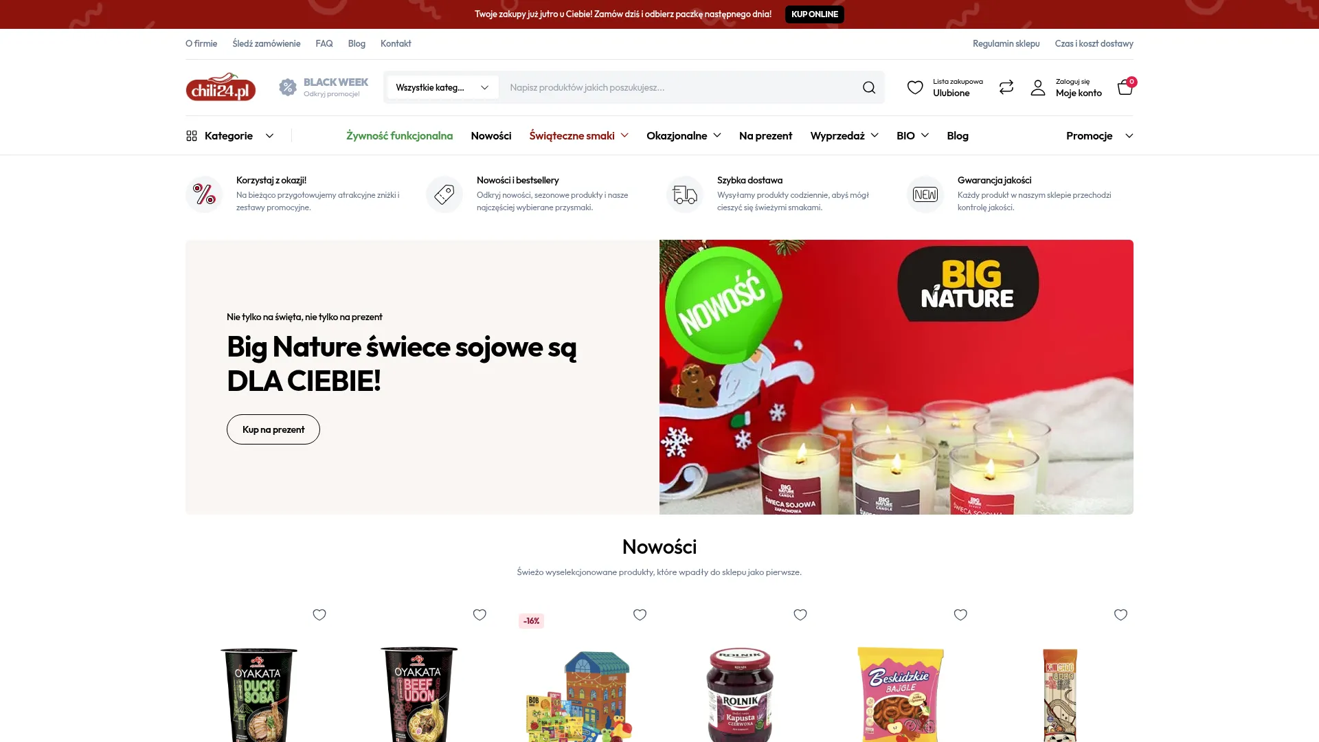 Screenshot of chili24.pl