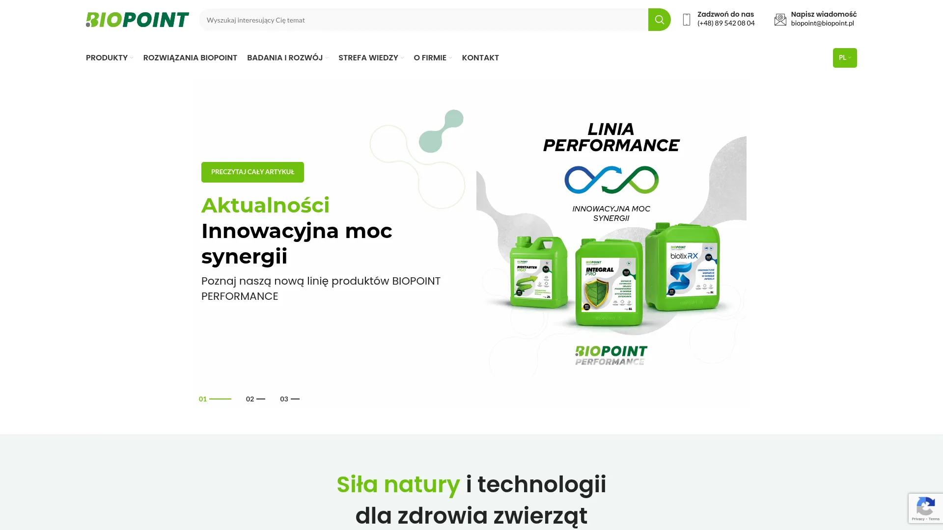 Screenshot of biopoint.pl