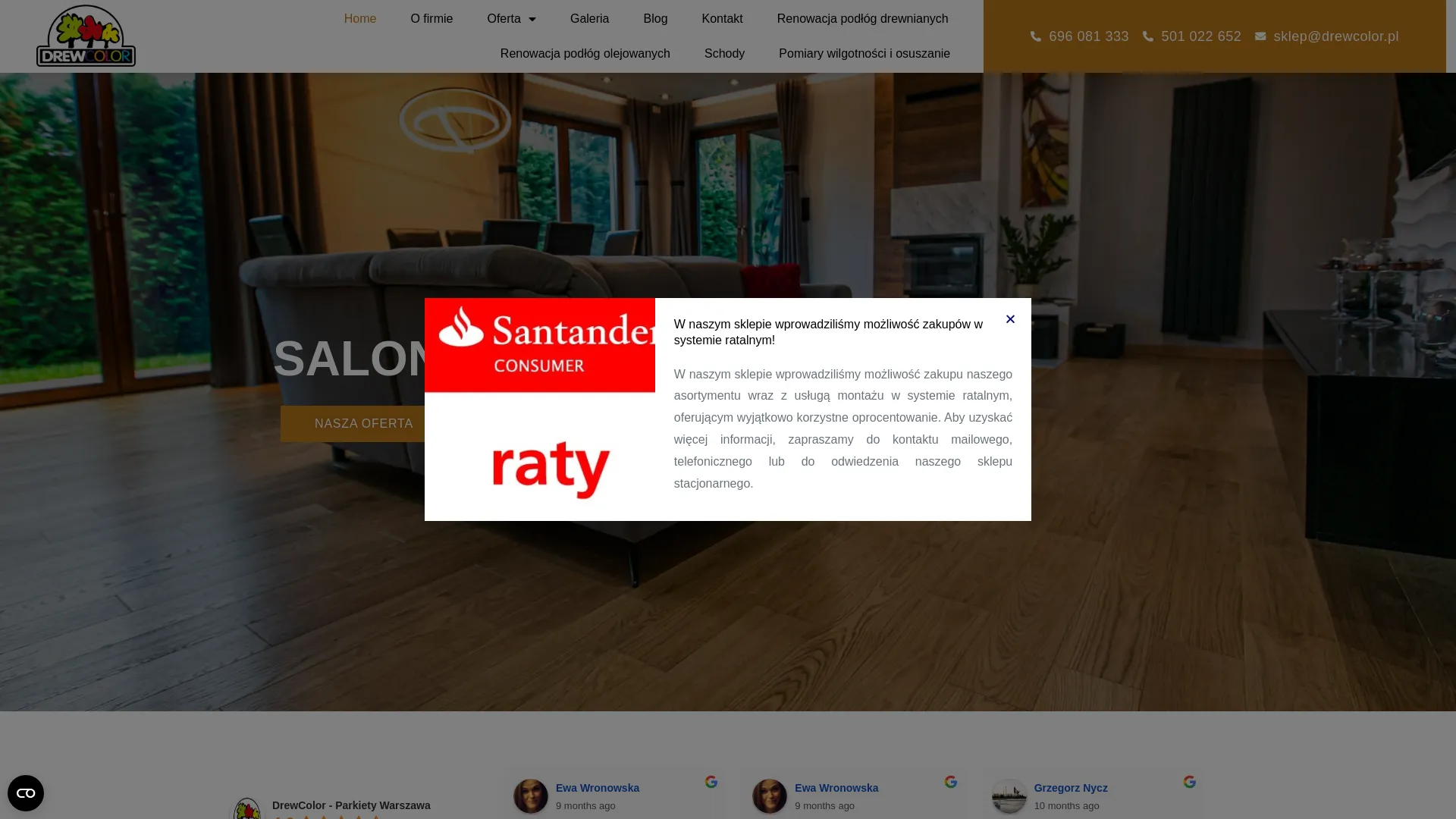 Screenshot of drewcolor.pl