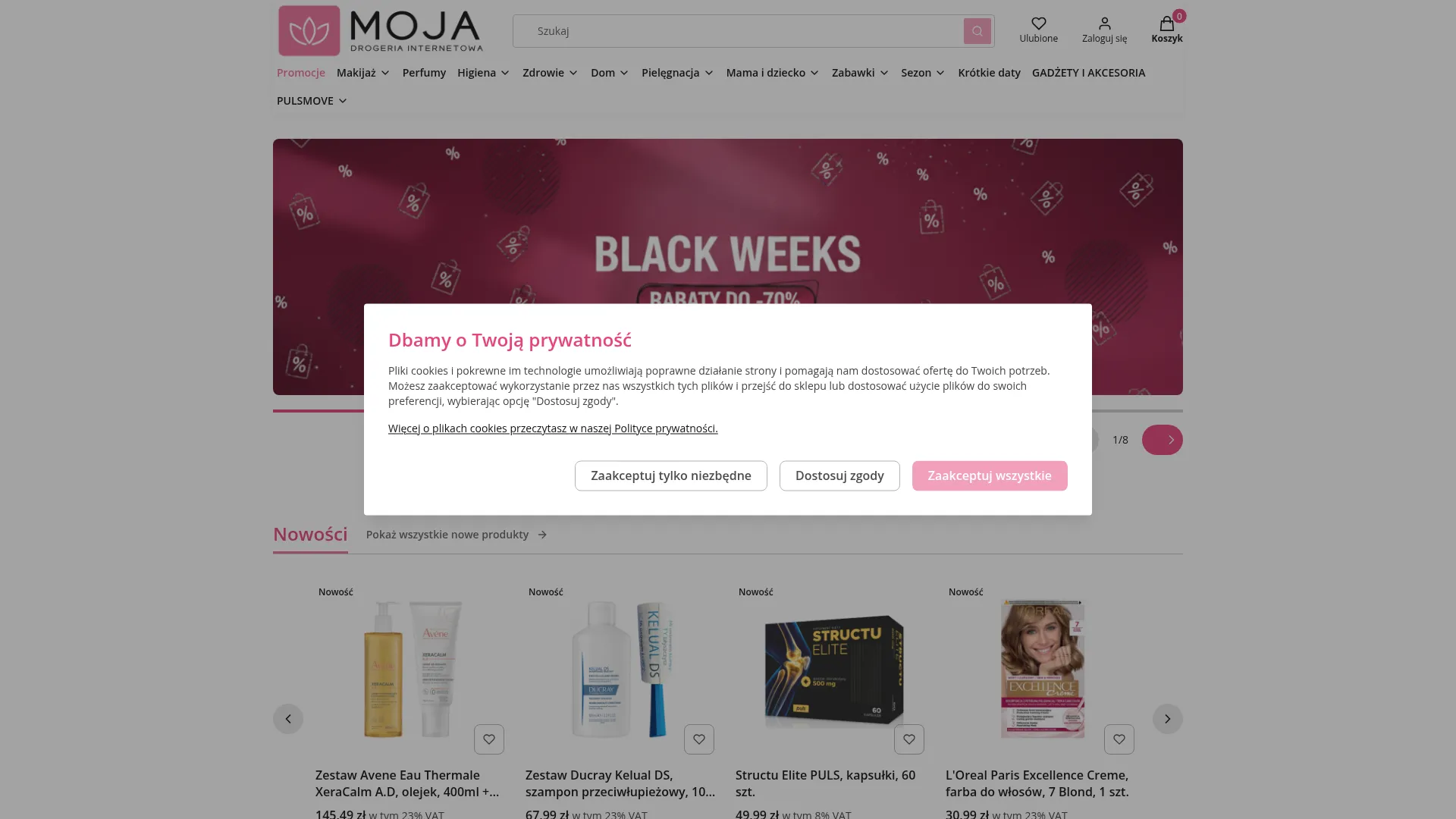 Screenshot of moja.pl